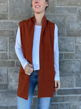 Alpine Vest in Rib