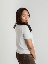 Cropped Shoreline Tee