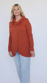 Cross Front Sweater