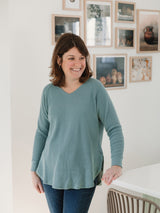 Willow Sweater in Waffle