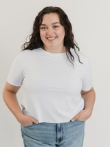 Cropped Shoreline Tee