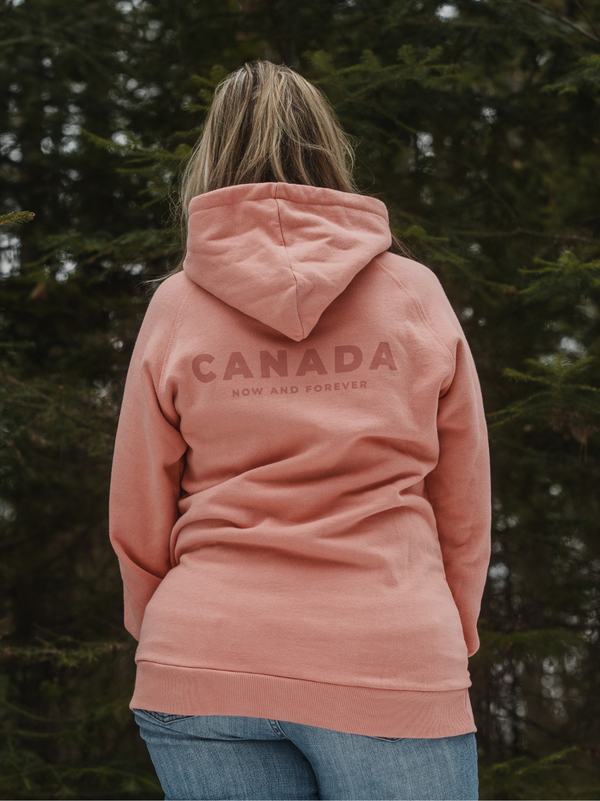 'Canada Now and Forever' Classic Forest Hoodie