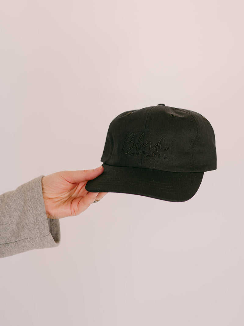 Blondie Brand Hat - Cursive Logo