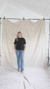 Tide Tee in Slub